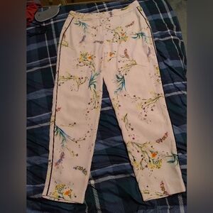 **EASTER SALE**Pastel pink floral dress pants